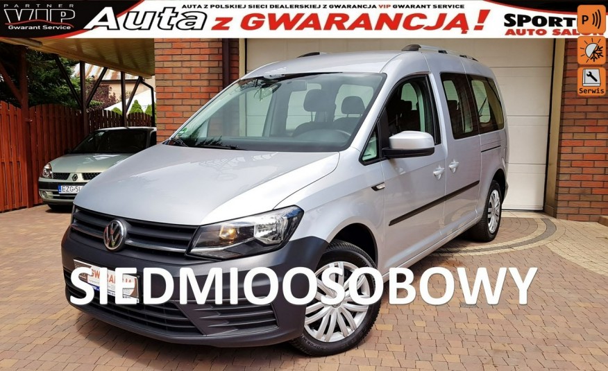Volkswagen Caddy MAXI -7 osób, 2.0 TDI 102 KM, SALON PL, I WŁ, F.vat23%, Gwarancja, zdjęcie 
