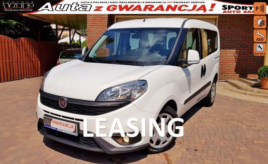 Fiat Doblo 100% Bezwypadkowy, Salon PL F.VAT23%.1.6 MJ 120KM, Gwarancja LEASING zdjęcie 
