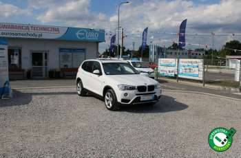BMW X3 F-Vat, Gwarancja, Xdrive, Navi, Skóra, Panorama, salon