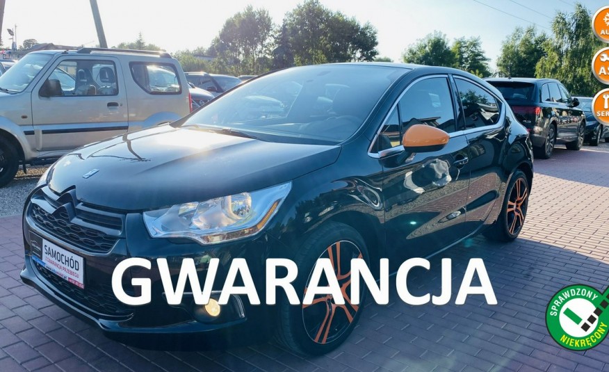Citroen DS4 Chic Orange, Gwarancja zdjęcie 