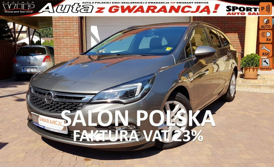 Opel Astra 1.4 TURBO Enjoy + pakiet BIZNES , Salon PL, serwis ASO, F.vat 23%, KOMBI zdjęcie 