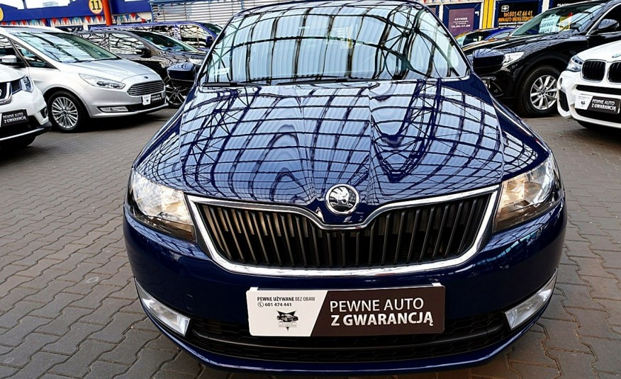 Skoda RAPID 3 Lata GWARANCJA I-wł Kraj Bezwypadkowy IDEAŁ FV vat 23% 4x2 zdjęcie 