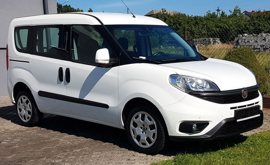 Fiat Doblo 5 OSÓB KLIMA 2xDRZWI BOCZNE PRZESUWNE KRAJOWY I-WŁAŚCICIEL zdjęcie 