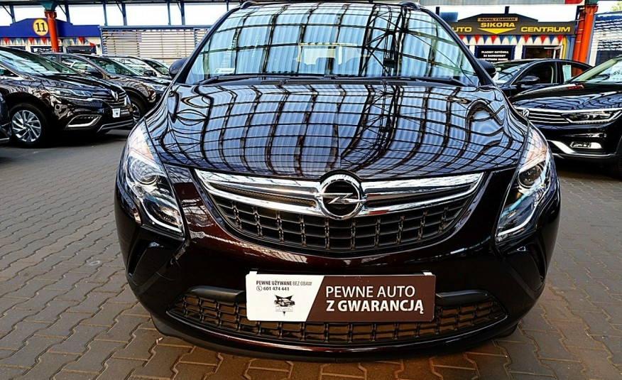 Opel Zafira 3 Lata GWARANCJA I-wł Kraj Bezwypadkowy 140KM 7-osób vat 23% TEMPOMAT 4x2 zdjęcie 