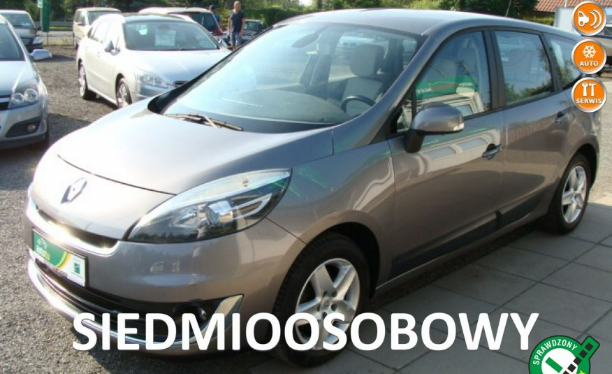 Renault Grand Scenic Nawigacja, tempomat, śliczny, 7-mio osobowy zdjęcie 