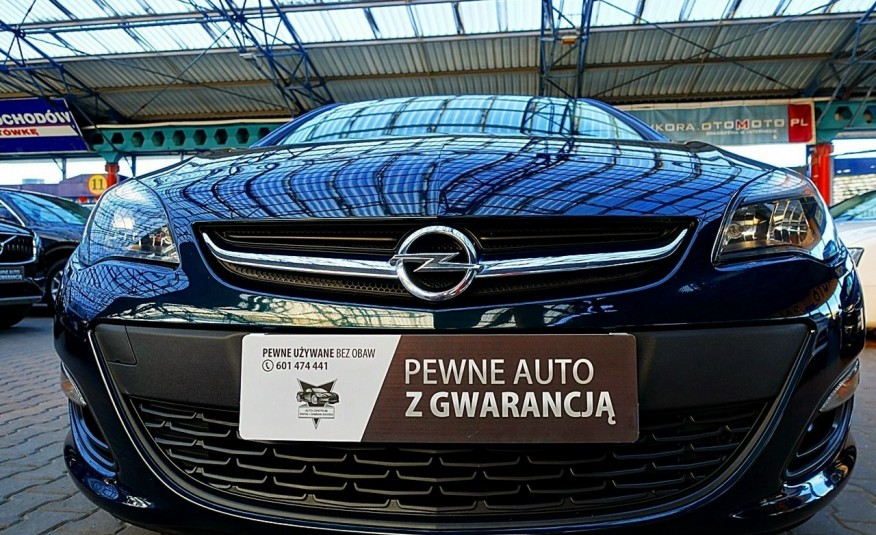 Opel Astra 3 LATA GWARANCJA I-wł Bezwypadkowy 1.6i 115KM Skóra+Tempomat FV23% 4x2 zdjęcie 