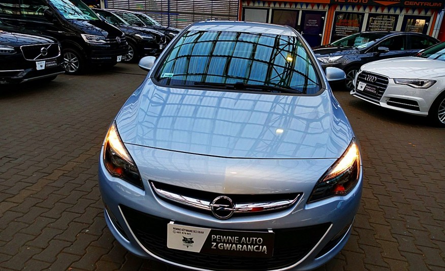 Opel Astra 3 LATA GWARANCJA I-wł Bezwypadkowy 1.6i 115KM Skóra+Tempomat FV23% 4x2 zdjęcie 
