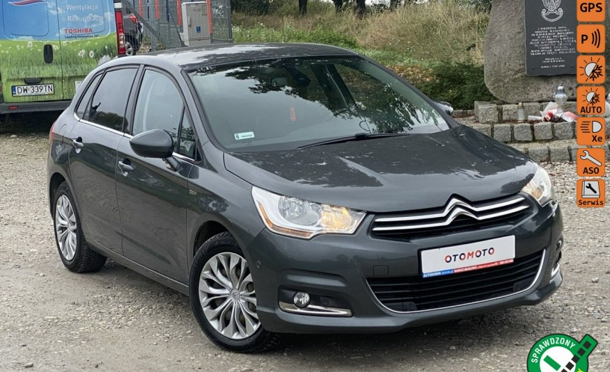 Citroen C4 Raty uproszczone 1.6 BENZ+LPG, Navi, skóra, klimatronic, Gwarancja zdjęcie 