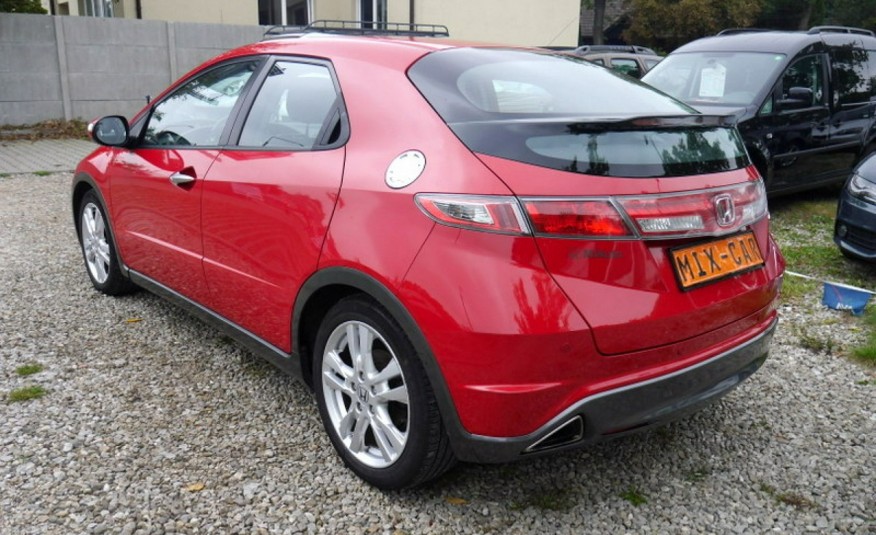 Honda Civic 1.8 i VTEC 140PS LIFT PDC Bardzo dobry Stan Bezwypadkowy Gwarancja zdjęcie 4