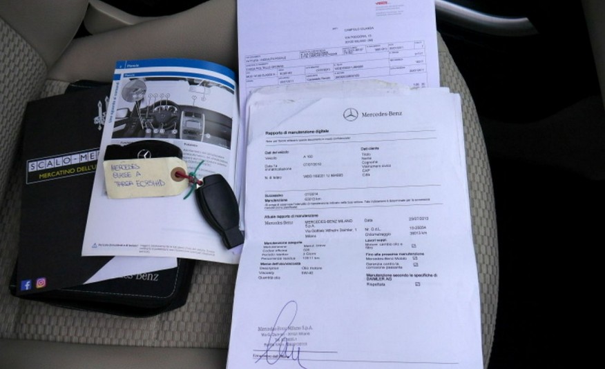 Mercedes A 160 A160 95KM LIFT BlueEfficiency Navi Jasna skóra Bardzo dobry Gwarancja zdjęcie 22