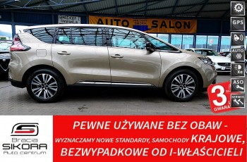 Renault Espace 3LataGWARANCJA 1WŁ Kraj Bezwypadkowy 7-OSÓB 160KM INITIALE PARIS FV23% 4x2