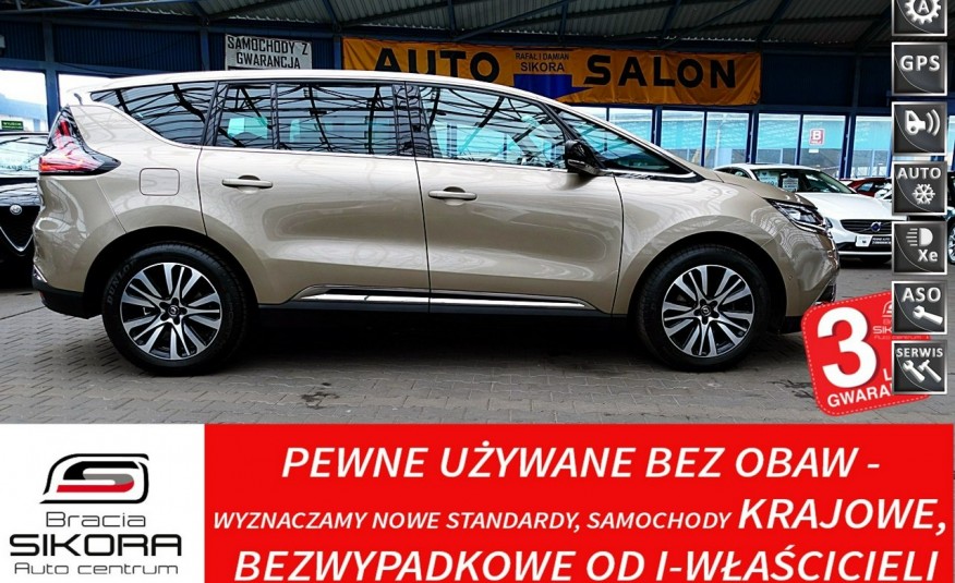Renault Espace 3LataGWARANCJA 1WŁ Kraj Bezwypadkowy 7-OSÓB 160KM INITIALE PARIS FV23% 4x2 zdjęcie 