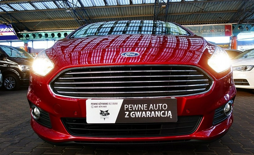 Ford S-Max 3 LATA GWARANCJA I-WŁ Krajowy Bezwypadkowy 2.0+Pakiet zimowy FV23% 4x2 zdjęcie 