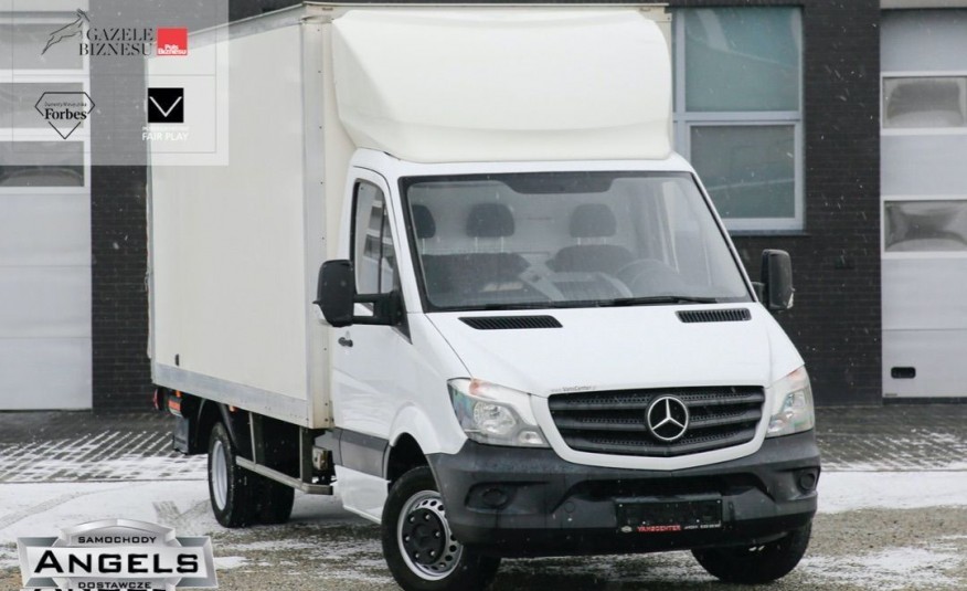 Mercedes Sprinter 513 cdi 3500kg KONTENER + WINDA GOTOWY DO PRACY zdjęcie 