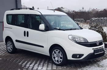 Fiat Doblo 5 OSÓB KLIMA 2xDRZWI BOCZNE PRZESUWNE KRAJOWY I-WŁAŚCICIEL