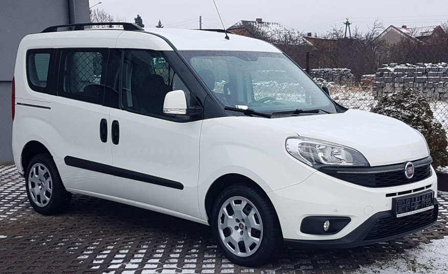 Fiat Doblo 5 OSÓB KLIMA 2xDRZWI BOCZNE PRZESUWNE KRAJOWY I-WŁAŚCICIEL zdjęcie 