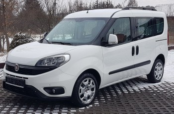 Fiat Doblo 5 OSÓB KLIMA 2xDRZWI BOCZNE PRZESUWNE KRAJOWY I-WŁAŚCICIEL
