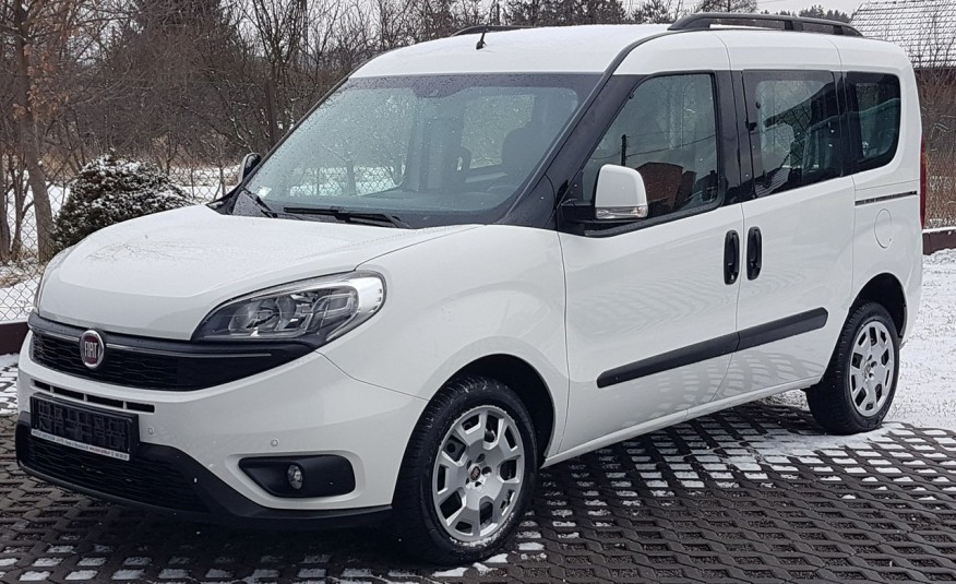 Fiat Doblo 5 OSÓB KLIMA 2xDRZWI BOCZNE PRZESUWNE KRAJOWY I-WŁAŚCICIEL zdjęcie 