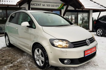 Volkswagen Golf Plus Bezwypadkowy, niski udokumentowany przebieg, roczna gwarancja GetHelp