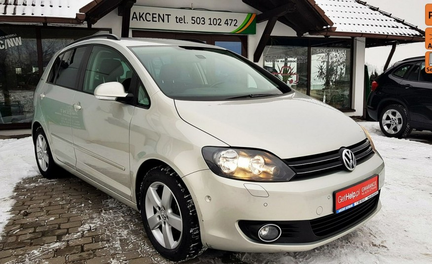 Volkswagen Golf Plus Bezwypadkowy, niski udokumentowany przebieg, roczna gwarancja GetHelp zdjęcie 