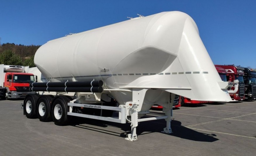 Spitzer CEMENTONACZEPA 37m3 SILOS Stan Jak Nowa zdjęcie 