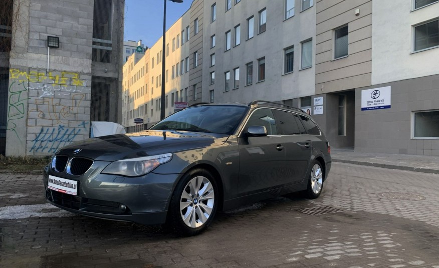 BMW 523 2.5 benz Automat Skóra Navi Szyberdach Szwajcaria zdjęcie 