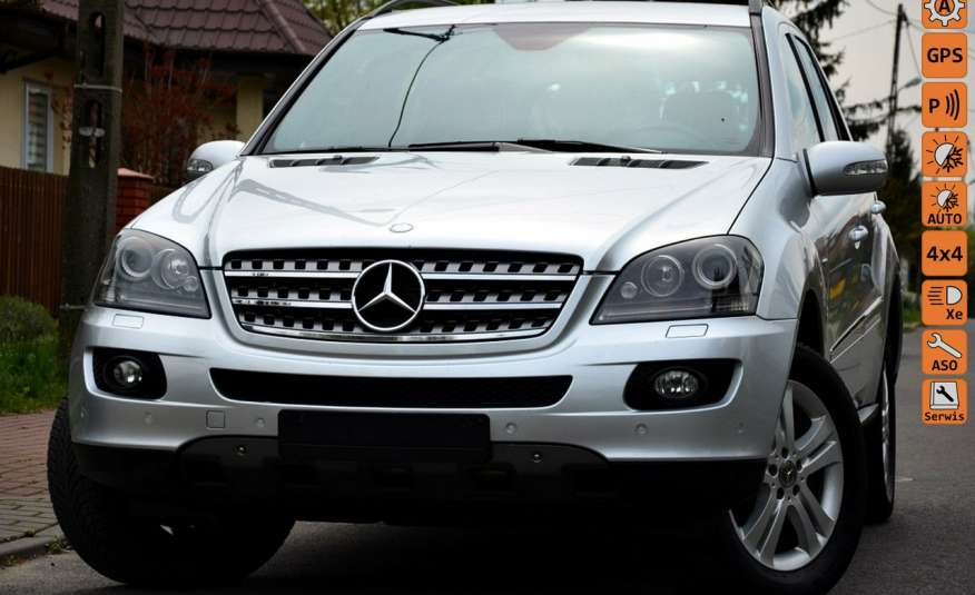 Mercedes ML 280 Opłacony Serwis Bez Pneumata Xenon Navi Skóra Gwarancja zdjęcie 