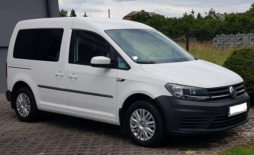 Volkswagen Caddy 5 OSÓB NAVI 2xKLIMATRONIK 2.0 TDI 102 KM TEMPOMAT KRAJOWY zdjęcie 