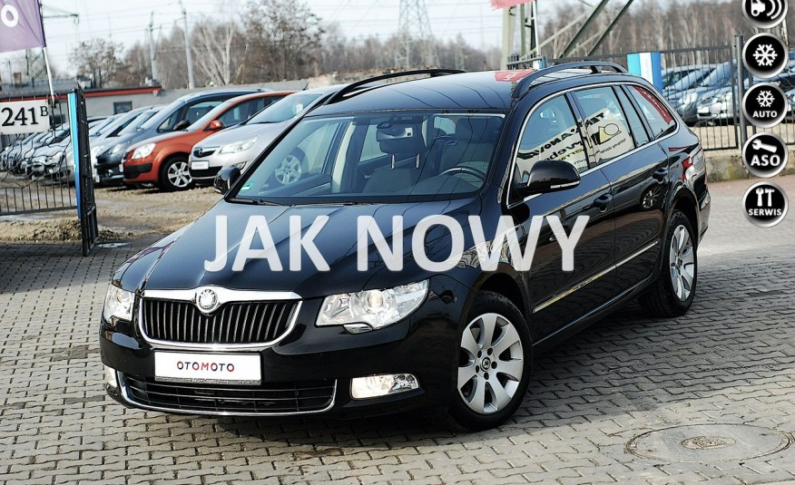 Skoda Superb 2.0 TDI 140KM El Fotele Memory Soczewka klimatronic Z NIEMIEC Top Stan zdjęcie 