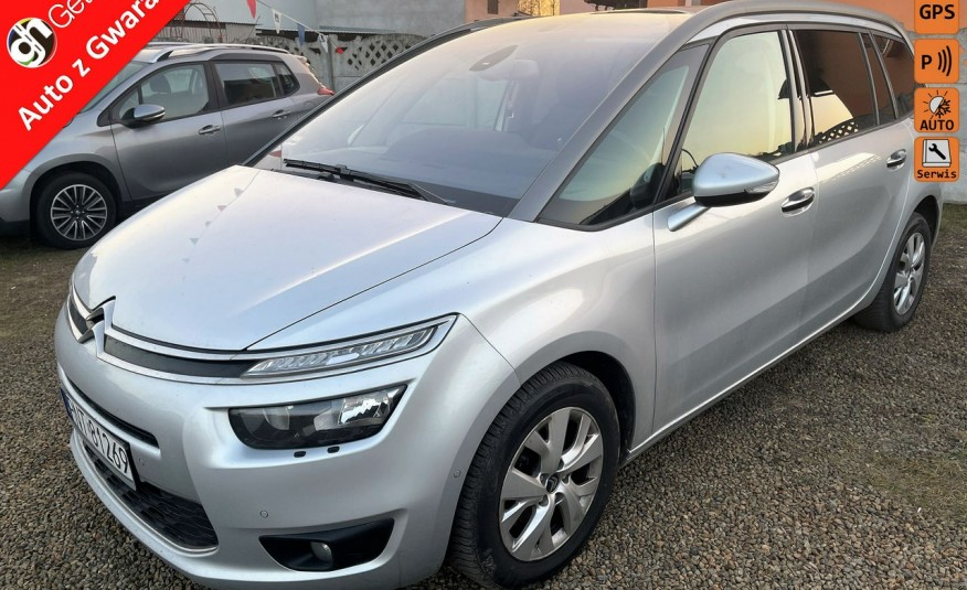 Citroen C4 Grand Picasso zarejestrowany, automat, navi, gwarancja zdjęcie 