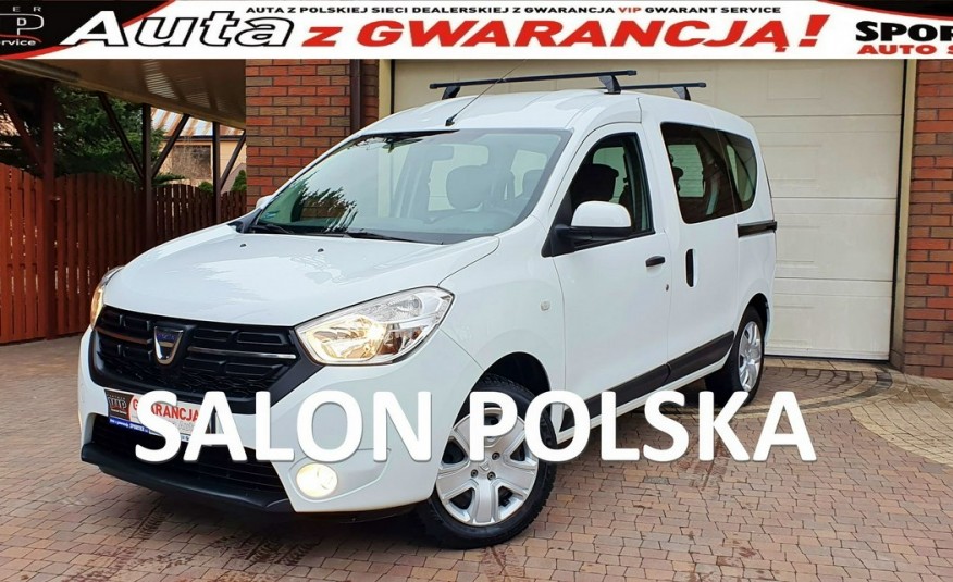 Dacia Dokker TYLKO 21 tys km 1.6SCE 102KM, Laureate, Salon PL Serwis ASO, F.VAT23%, zdjęcie 