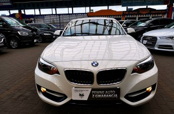 BMW 218 3 Lata GWARANCJA 1WŁ Kraj Bezwypadkowy SPORT Coupe 143KM Automat FV23% 4x2