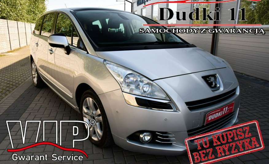 Peugeot 5008 1.6Benz DUDKI11 Serwis, Panorama Dach.7 Foteli, Klimatronic, Navigacja, zdjęcie 