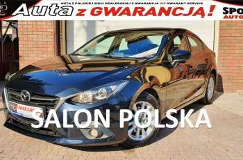 Mazda 3 2.0 120KM, SKYACTIVE, NAWIGACJA, Salon PL, I WŁ, serwis ASO, F.vat