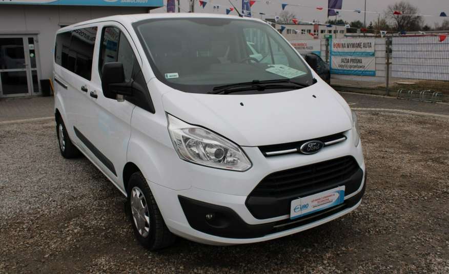 Ford Transit Custom F-Vat, Gwarancja, Salon Polska.9-osobowy, Czujniki Parkowania zdjęcie 