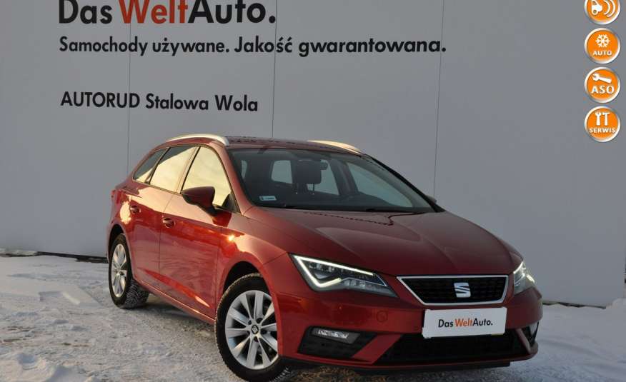Seat Leon 1.6 TDI 115KM Style Polski Salon Gwarancja Serwis ASO FV 23% zdjęcie 