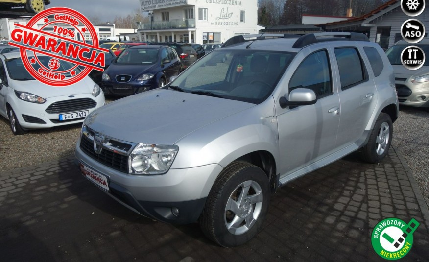 Dacia Duster 1.6 16V 105KM Klimatyzacja 112tys KM ALU Zamiana Gwarancja ISOFIX zdjęcie 