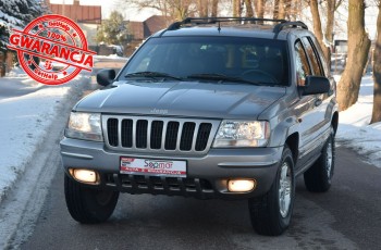Jeep Grand Cherokee WJ Limited 4.7 V8 220KM GAZ 1999r. Europa 4x4 Skóra POLECAM