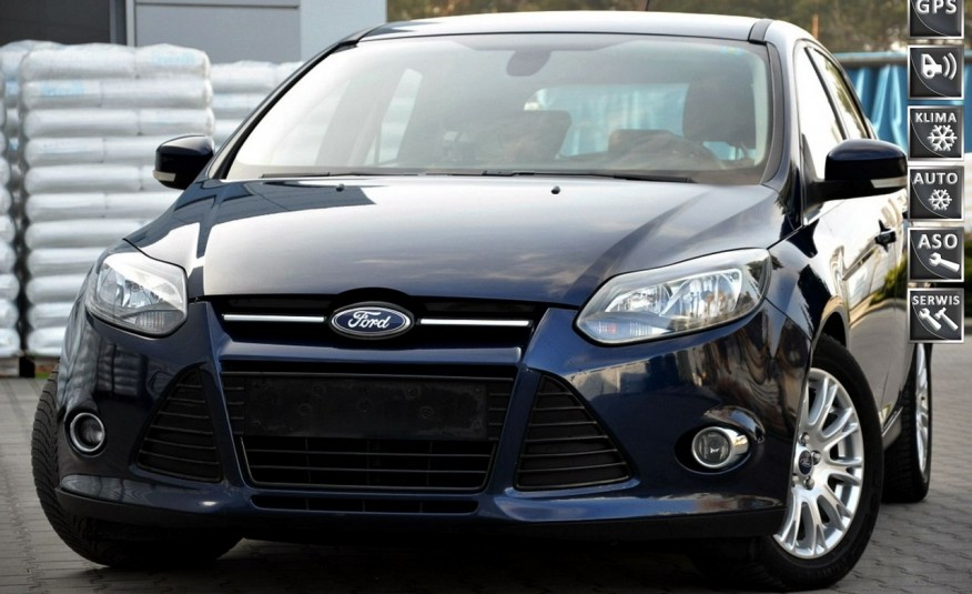 Ford Focus Opłacony 1.6D 116KM Serwis Navi Start/Stop Parktronik Alu zdjęcie 