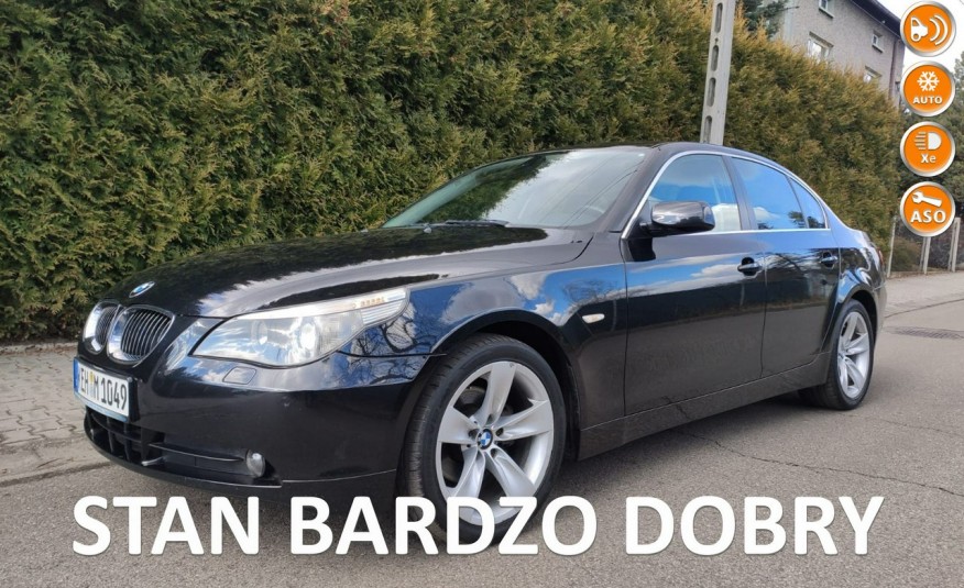 523 Serwis ASO Bmw / Klimatronic x 2 / Xenony / Navi / Tempomat zdjęcie 