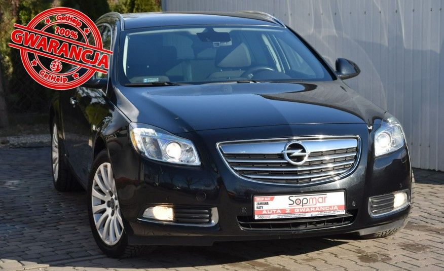 Opel Insignia 2.0CDTi 160KM Manual 2010r. Salon 109tkm BiX Led Skóra 18" Iwł. zdjęcie 