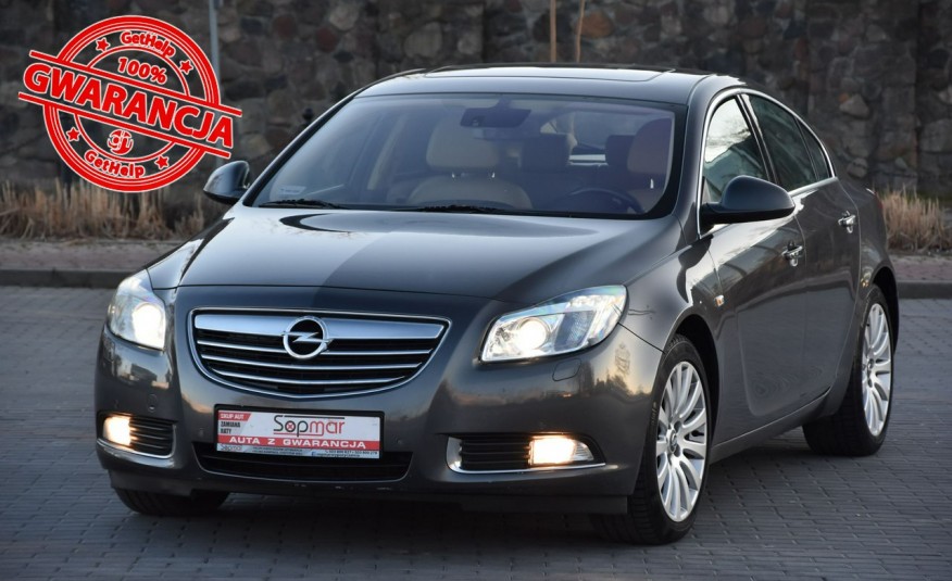 Opel Insignia AWD 2.0Turbo 220KM 2009r. Salon 4x4 BiX Led Skóra NAVi 18" zdjęcie 