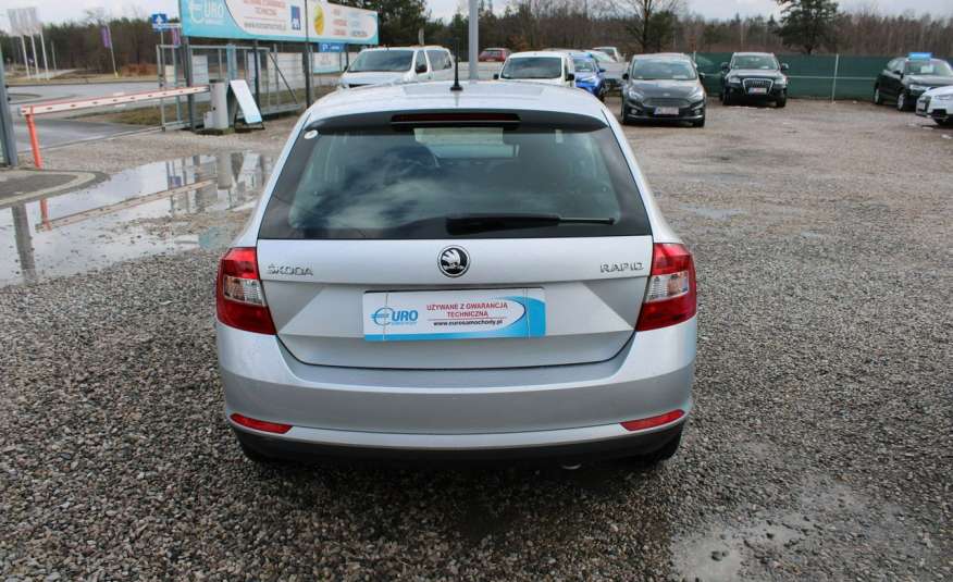 Skoda RAPID F-Vat, Gwarancja, Salon Polska, Czujniki Parkowania, Niski Przebieg zdjęcie 