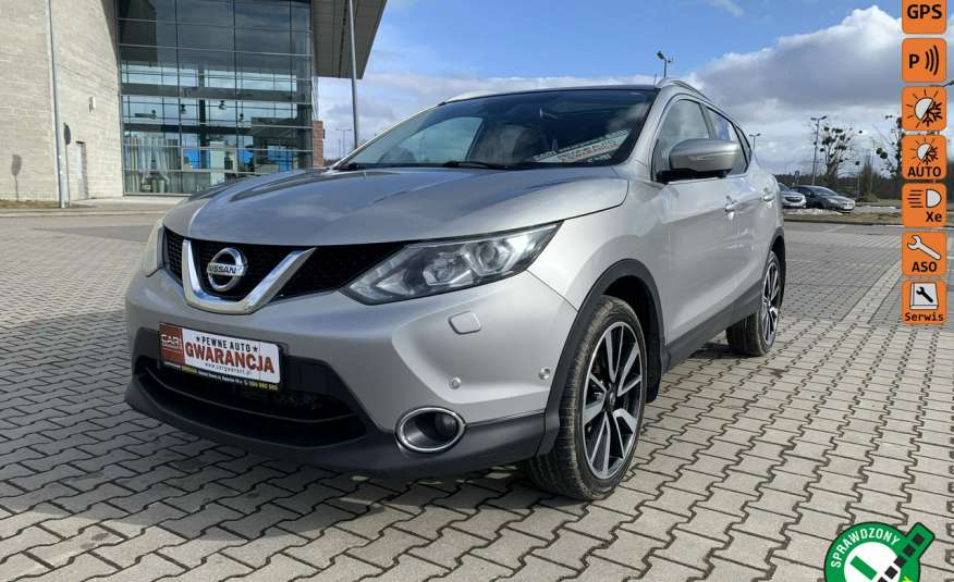Nissan Qashqai 1.6 dCi, kamery 360, navi, sam parkuje, panorama, ledy.19cali, radar gwaranc zdjęcie 