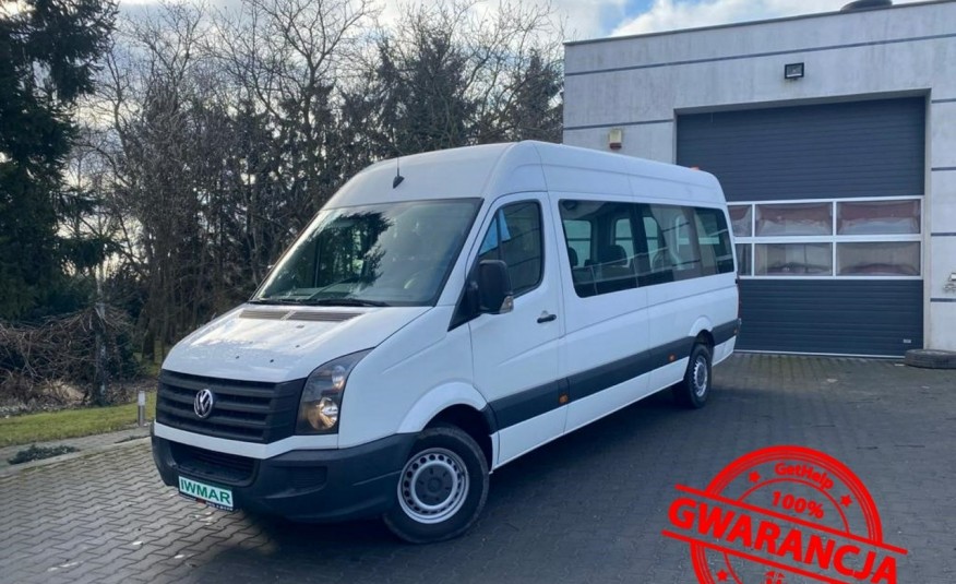 Volkswagen Crafter 2012 2.0 9 osobowy 180 tys km Idealny na kampera Klima Webasto Perfekt zdjęcie 