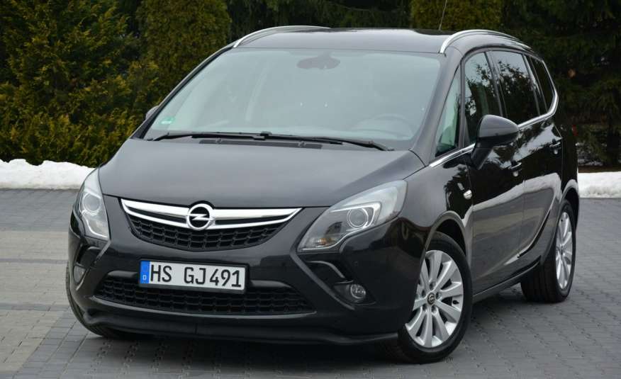 Zafira 1.4T(140KM) 131tys.km Skóry 2xParktronik 7-Foteli ASO Opel zdjęcie 