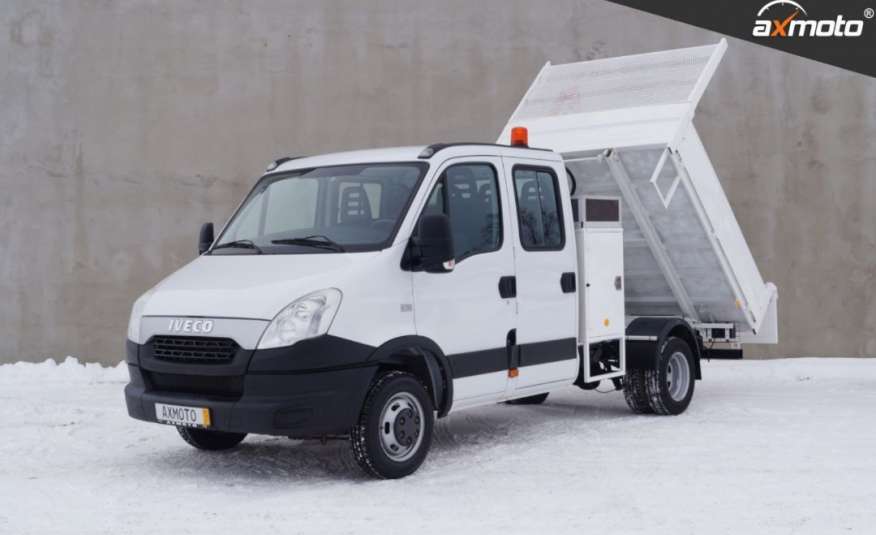 Iveco Daily 35C15 Wywrotka HDS Doka Brygadowe Załogowe na 7 Osób zdjęcie 