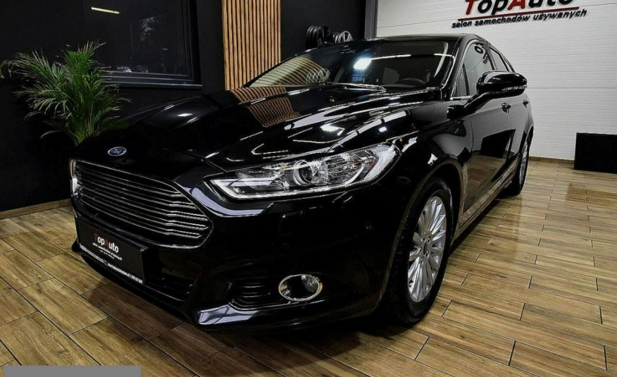 Ford Mondeo 2.0 TDCI titanium 150 KM czujniki LED navi asystent FILM zdjęcie 
