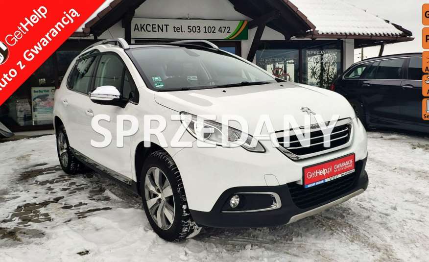 Peugeot 2008 Allure 120 Vti - Bezwypadkowy+ Navi + Rok gwarancji GetHelp zdjęcie 