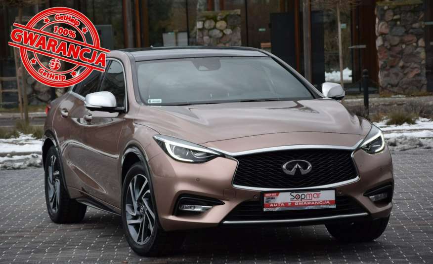 Infiniti Q30 1.6Turbo 122KM Manual 2015r. SALON Iwł. Premium Tech Café Teak zdjęcie 
